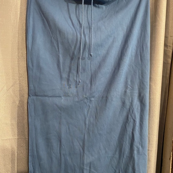Vintage harve Benard Sport blue long skirt size medium - Picture 1 of 3